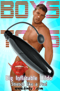 (image for) Inflatable Missile Dildo