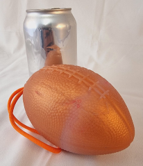 (image for) Small Silicone NFL / Rugby Ball Toy