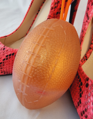 (image for) Small Silicone NFL / Rugby Ball Toy