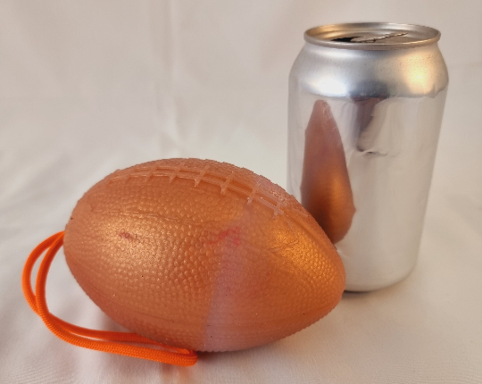 Small Silicone NFL / Rugby Ball Toy